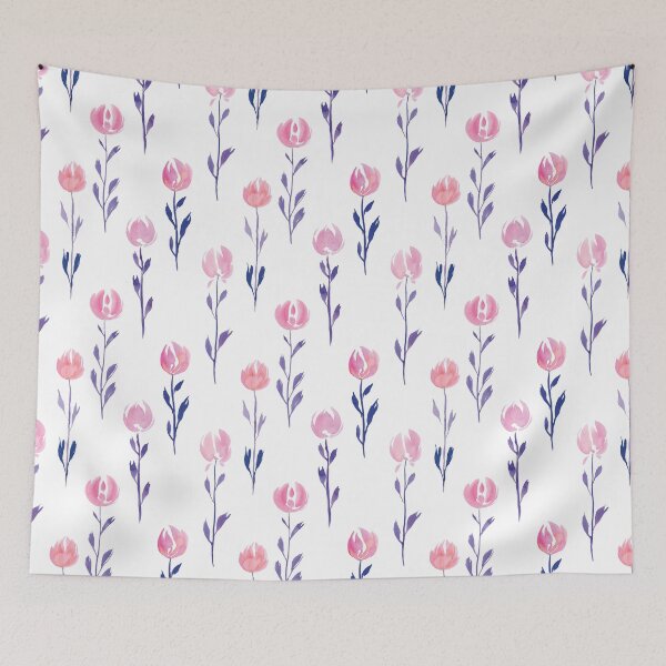 Item preview, Floral Stems | Purple Blush designed and sold by RebeccaFlaherty.