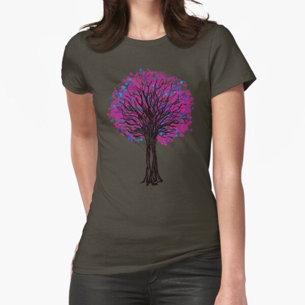 Tree Fitted T-Shirt