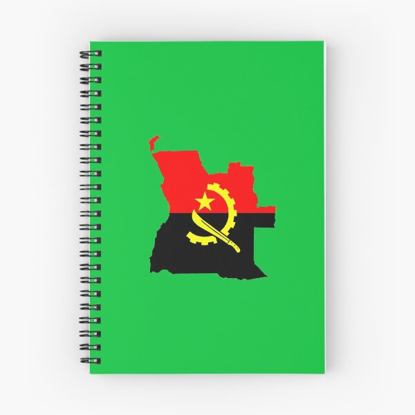 Item preview, Angola flag map designed and sold by tony4urban.