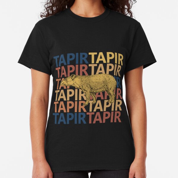 Tapir Retro Vintage Classic T-Shirt