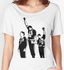 1968 Olympics Black Power Salute Women's Relaxed Fit T-Shirt