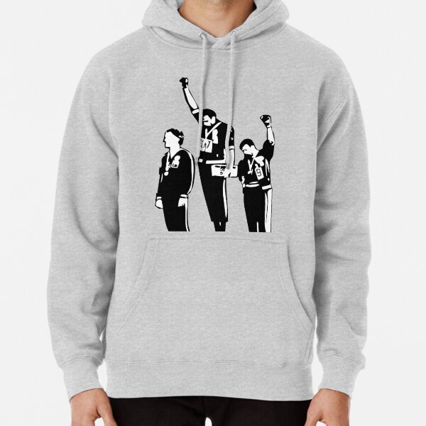 1968 Olympics Black Power Salute Pullover Hoodie