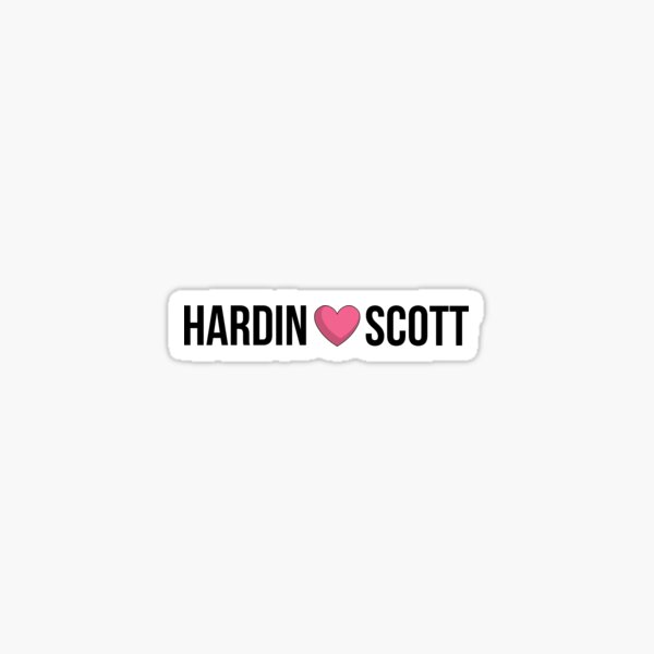 Hardin Scott Sticker