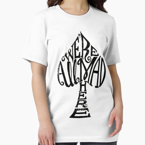 Artikel-Vorschau von  Alice im Wunderland Pik-Ass Pik Tee, designt und verkauft von bethanyyhelenn.