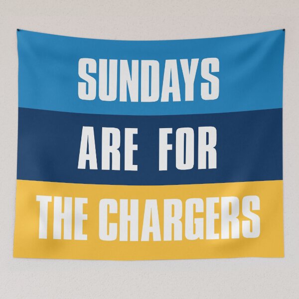 Item preview, Sundays are for The Chargers, Los Angeles Football  designed and sold by elhefe.