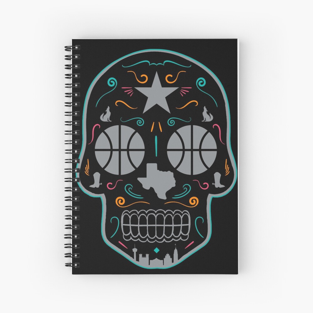 San Antonio Sugar Skull Magnet for Sale by StickyHenderson