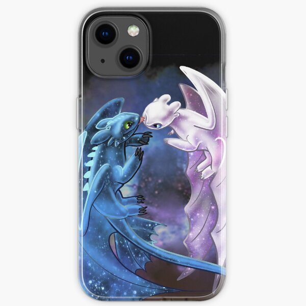 Dragon Heart - Dragons étoilés - Krokmou et Fureur légère Coque souple iPhone