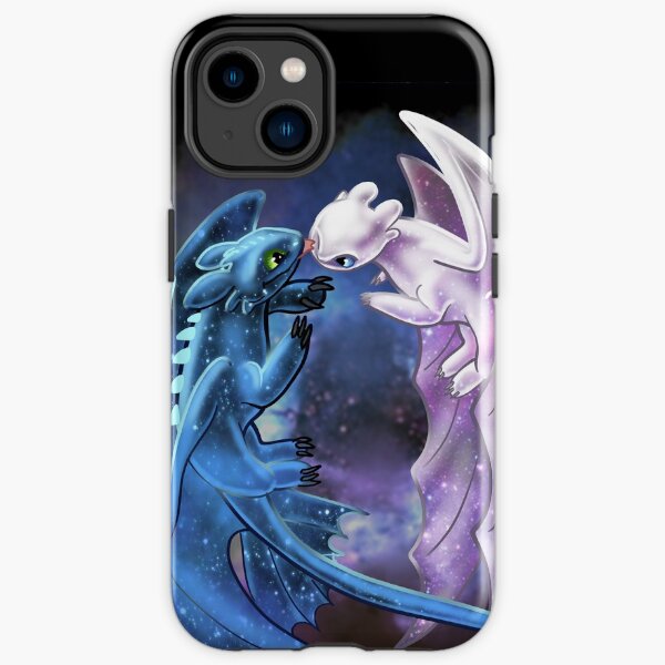 Dragon Heart - Dragons étoilés - Krokmou et Fureur légère Coque antichoc iPhone