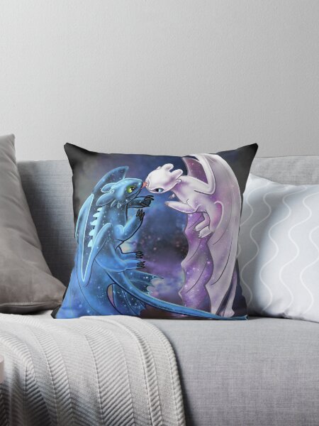 Light Fury Pillows Cushions for Sale Redbubble