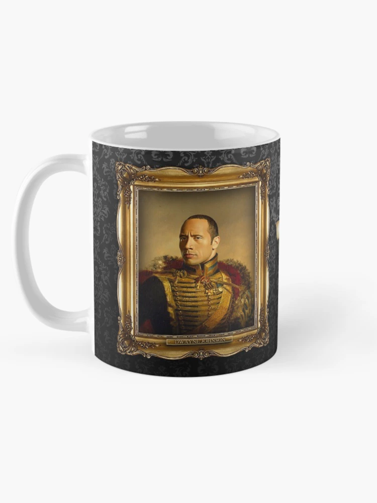 Thumbnail 5 of 6, Coffee Mug, Dwayne Johnson - replaceface designed and sold by replaceface.
