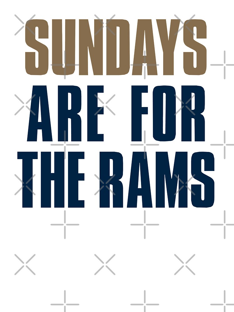 Sundays are for The Rams, Los Angeles Rams | Graphic T-Shirt Dress