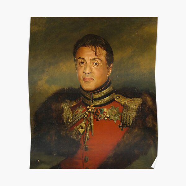 Sylvester Stallone - replaceface Poster