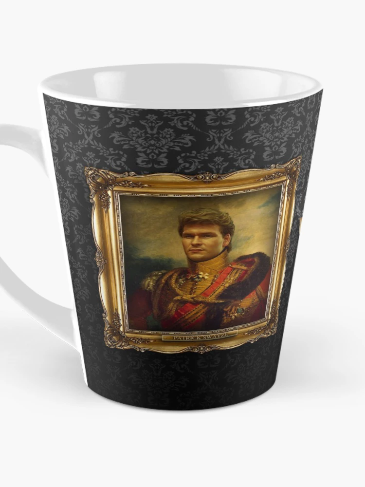Thumbnail 3 of 4, Coffee Mug, Patrick Swayze - replaceface designed and sold by replaceface.