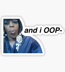 and i oop meme Sticker