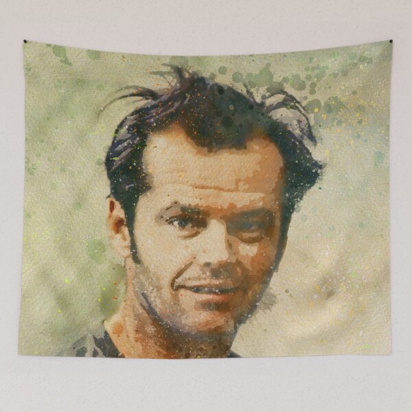Artikelvorschau, Jack Nicholson malen Kunst entworfen und verkauft von TwoRabbits.
