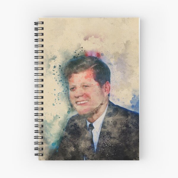 Artikelvorschau, Eine zeitlose Ikone: John F. Kennedy Aquarelldruck entworfen und verkauft von TwoRabbits.