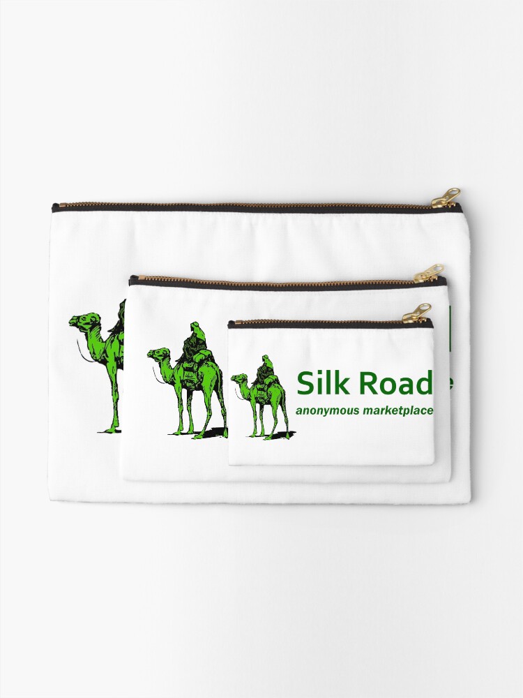 Alternate view of Silk Road Darknet Marketplace v1.0 Zipper Pouch