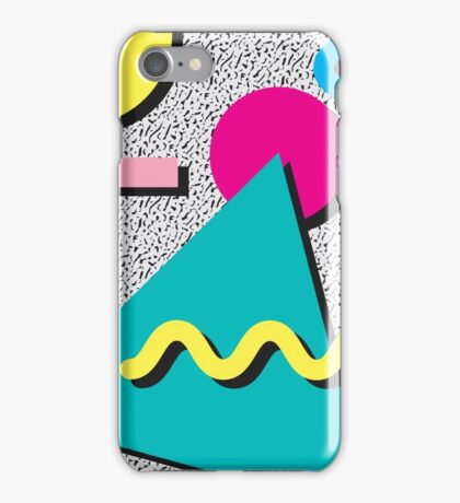 80s Abstract iPhone Case
