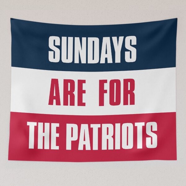 Item preview, Sundays are for The Patriots, New England Football Fans designed and sold by elhefe.