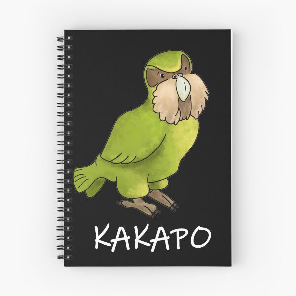 Item preview, Kakapo - Night Parrot (versión en texto blanco) designed and sold by Pebblestone.