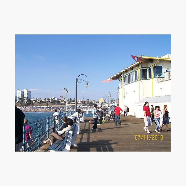 Item preview, Santa Monica Municipal Pier designed and sold by Alicia  Sims.