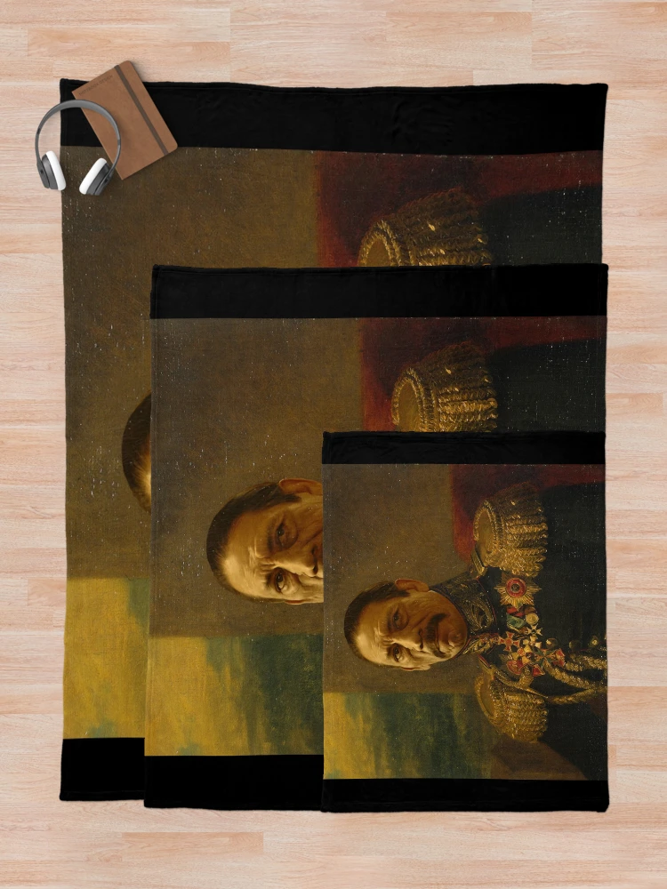 Thumbnail 5 of 6, Throw Blanket, Danny Trejo - replaceface designed and sold by replaceface.