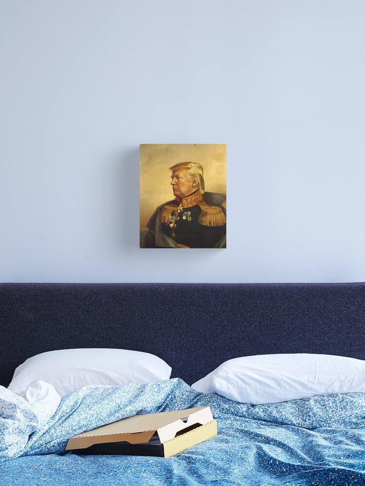 Thumbnail 2 of 3, Canvas Print, Donald Trump - replaceface designed and sold by replaceface.