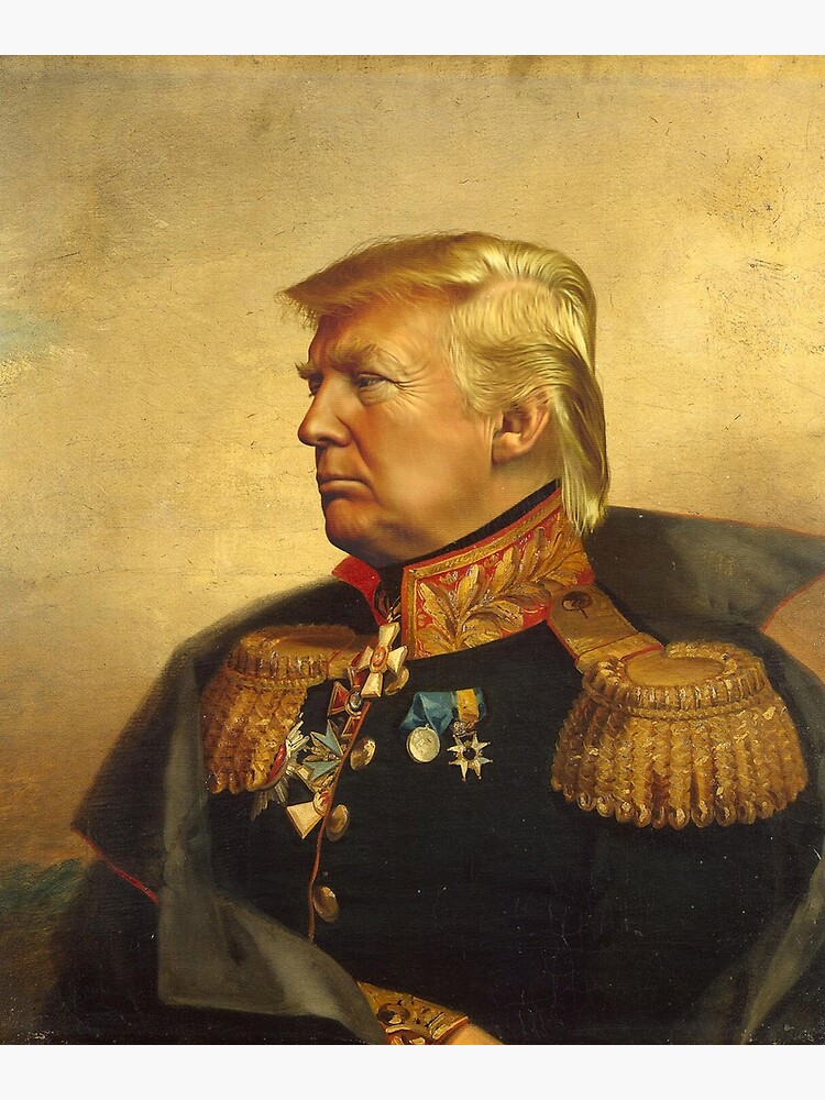 Thumbnail 3 of 3, Canvas Print, Donald Trump - replaceface designed and sold by replaceface.