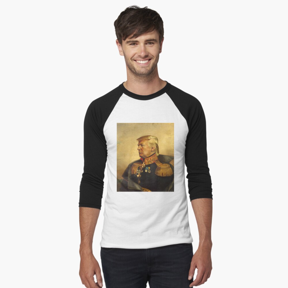 Item preview, Baseball ¾ Sleeve T-Shirt designed and sold by replaceface.