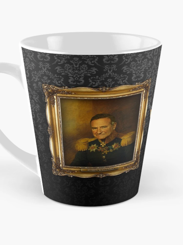 Thumbnail 3 of 4, Coffee Mug, Robin Williams - replaceface designed and sold by replaceface.