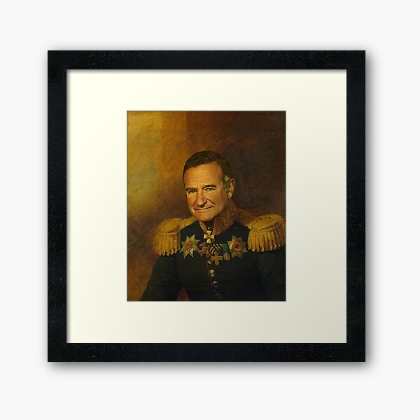 Aperçu de l'œuvre Robin Williams - replaceface créée et vendue par replaceface.