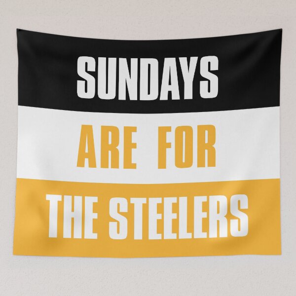 Item preview, Sundays are for Steelers, Pittsburgh Football Fans designed and sold by elhefe.