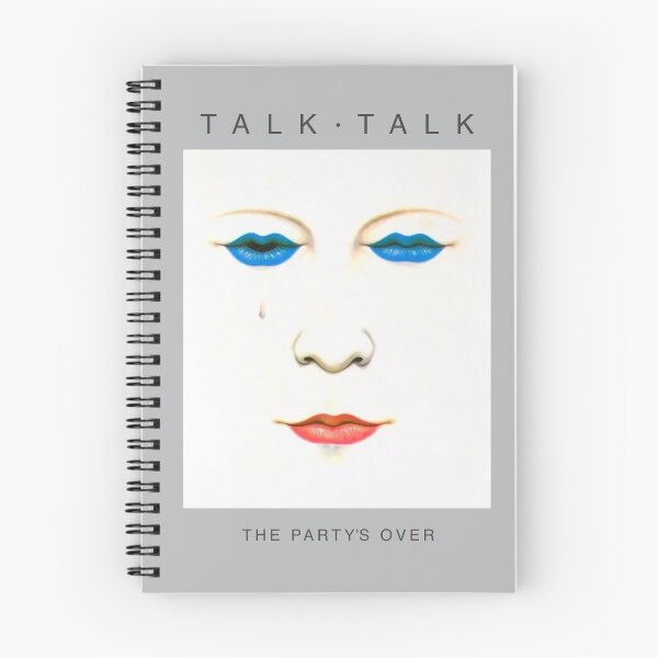 Item preview, Talk Talk - The Party's Over (Grey Outline) designed and sold by J Shaw.