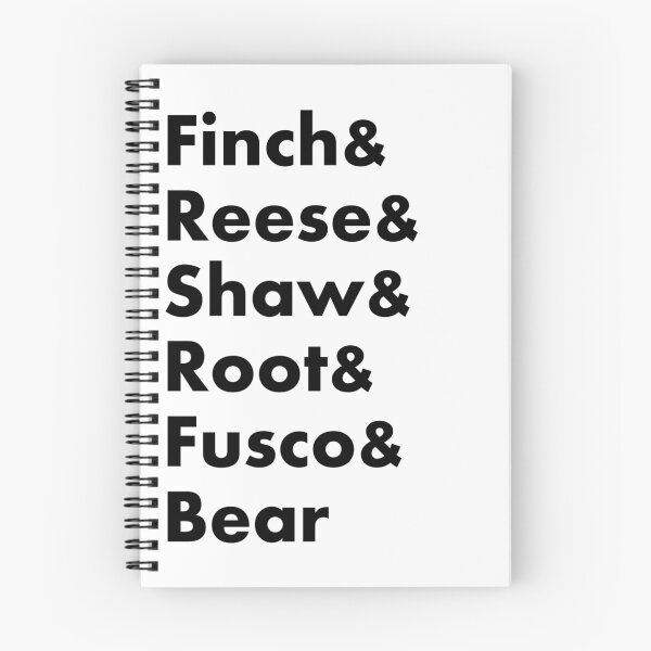 Item preview, Finch&Reese&Shaw&Root&Fusco&Bear designed and sold by roodbelletje.