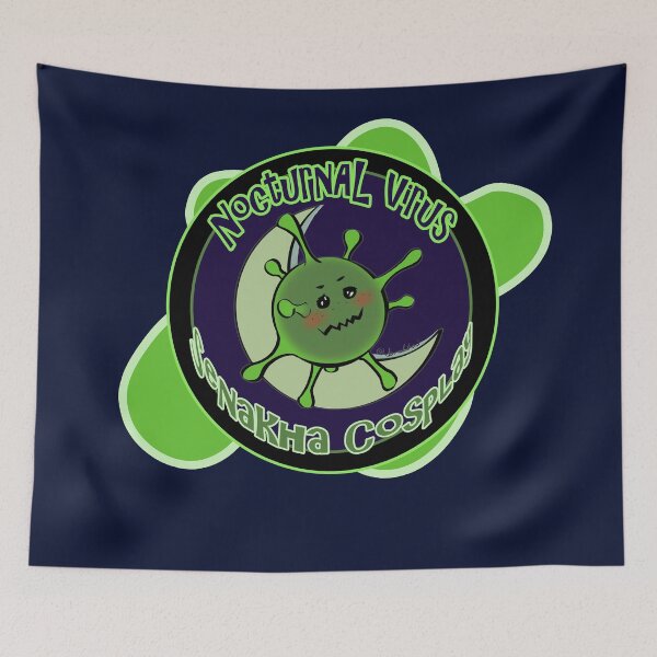 Item preview, Smaller Logo: Nocturnal Virus Senakha Cosplayer  designed and sold by Senakha.