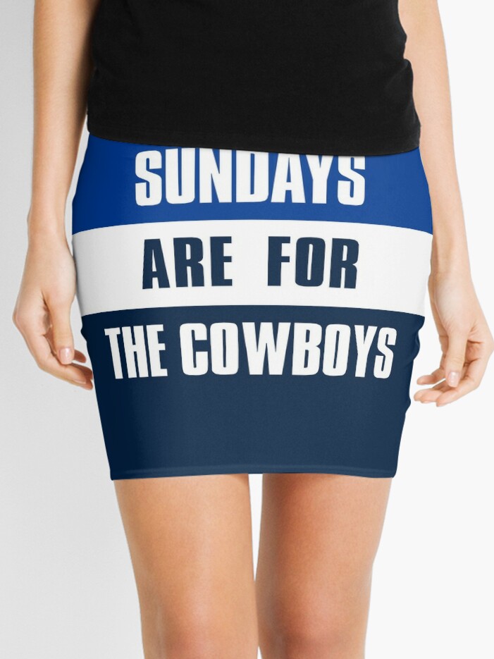 Sundays are for The Cowboys, Dallas Football  Graphic T-Shirt Dress for  Sale by elhefe