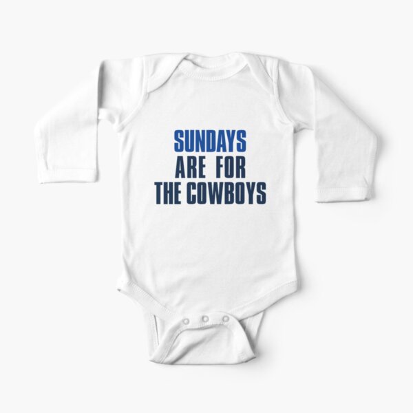 Cowboys T-shirt Baby Newest Cowboys Fan Football Baby 