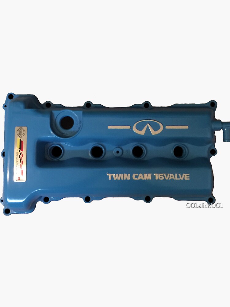 "SR20 valve cover " Sticker for Sale by 001slick001 Redbubble