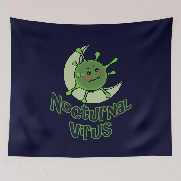 Item preview, Font Logo of Nocturnal Virus, Senakha Cosplayer  designed and sold by Senakha.