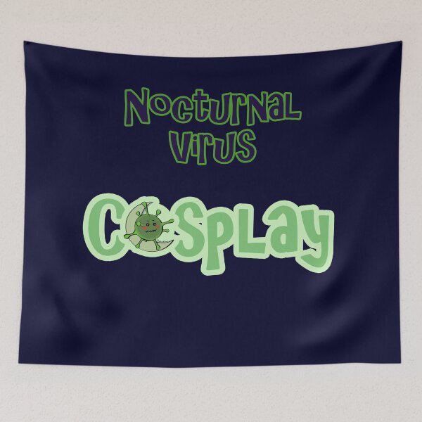 Item preview, Nocturnal Virus Lettering, Senakha Cosplayer  designed and sold by Senakha.
