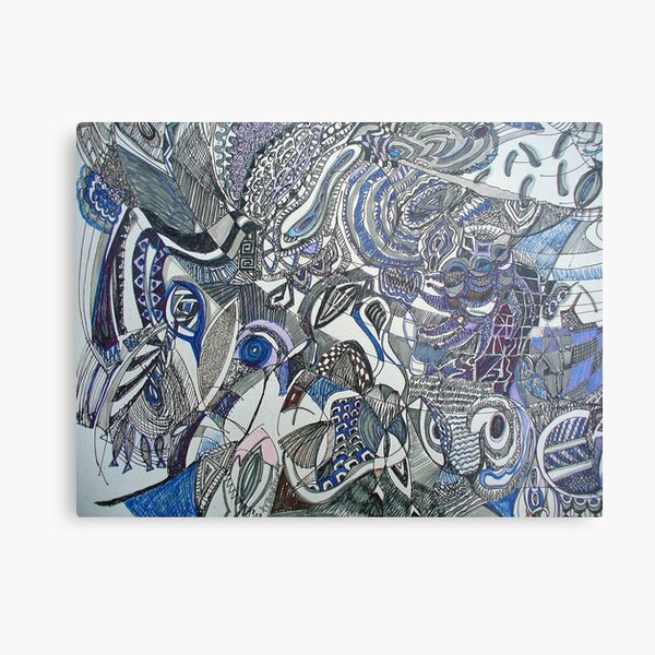 IntoIt Metal Print