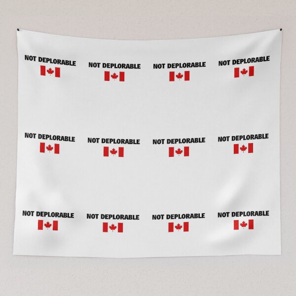 Item preview, Not Deplorable Canada Flag Light-Color designed and sold by TinyStarCanada.