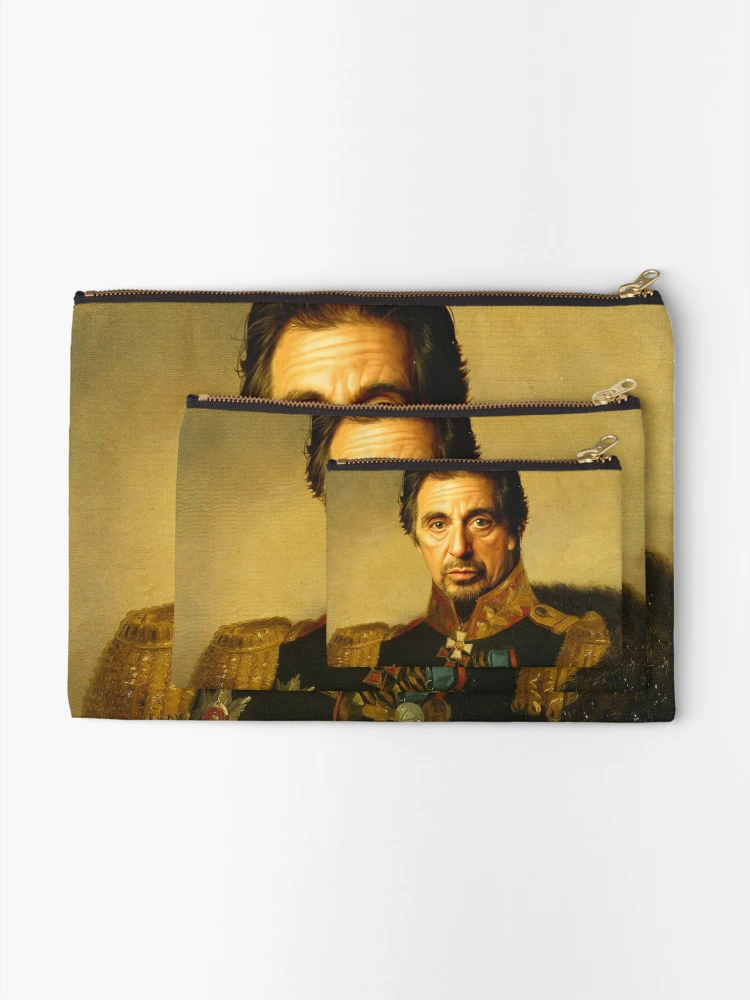 Thumbnail 2 of 4, Zipper Pouch, Al Pacino - replaceface designed and sold by replaceface.