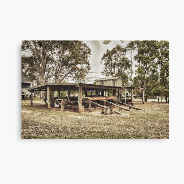 Bullock Wagon Shed Canvas Print