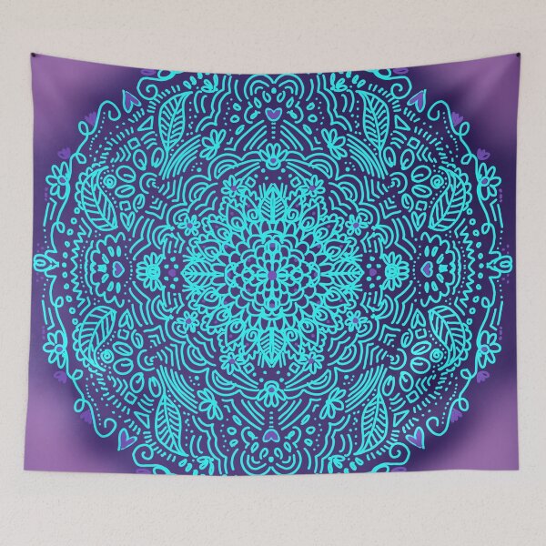 Item preview, “Glow” Mandala designed and sold by sydney-elaineb.