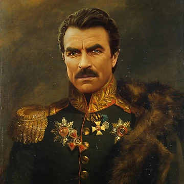 Artwork thumbnail, Tom Selleck - replaceface by replaceface