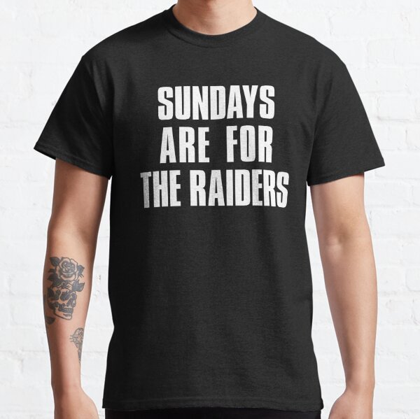 Black Sunday, Shirts, Mens Black Sunday Oakland Raiders Tee