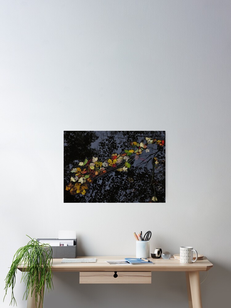 Thumbnail 2 of 3, Poster, River Leaves designed and sold by RVogler.