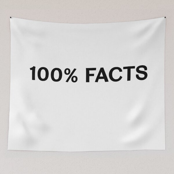 Item preview, 100% Facts designed and sold by AmericanArt.