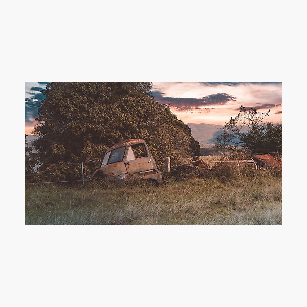 Old Farm Truck Photographic Print